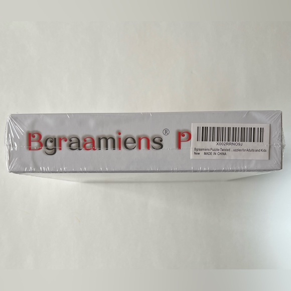 NWT Bgraamiens Twisted 3D Colorful Squares Puzzle 1000 Pieces - Picture 8 of 9